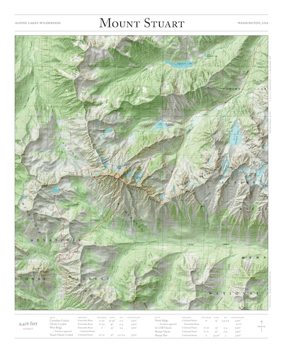 Stuart Mountaineer 16 x 20 tiny